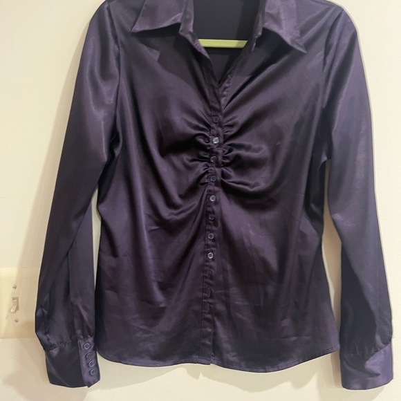 Apt9 stretch top L dark purple - Picture 1 of 3